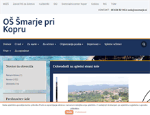 Tablet Screenshot of ossmarje.si